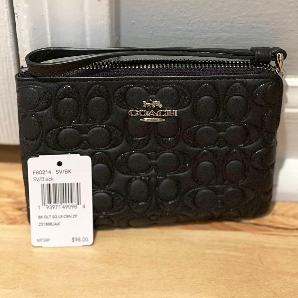 Coach Zip Wristlet NWT